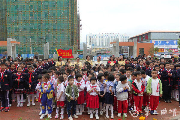 会泽:翠屏小学,弘博幼儿园开展幼小衔接互动活动