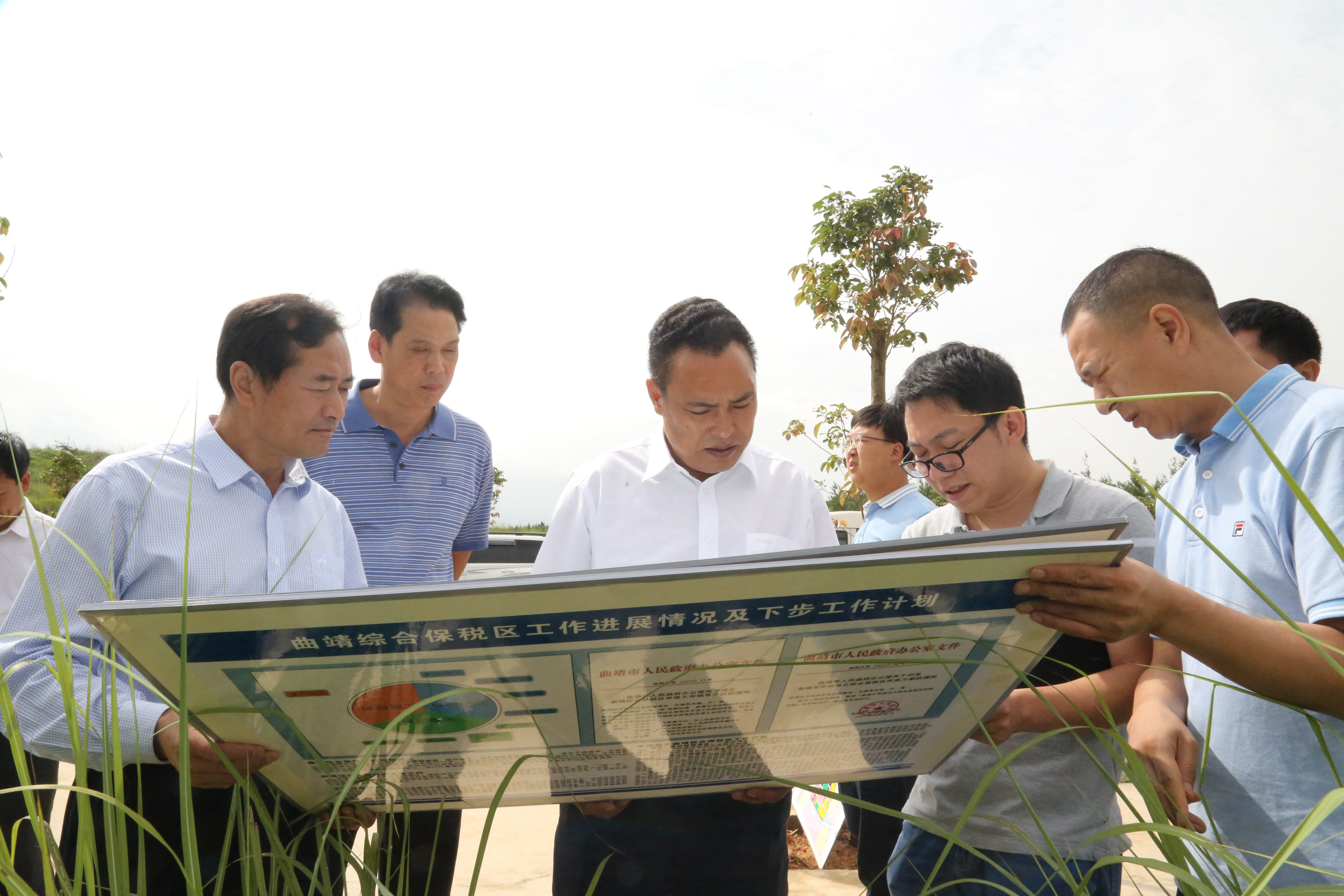 杨中华到经开区调研