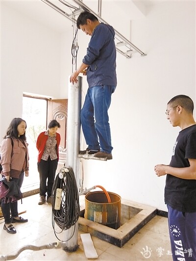 珠街地震观测站450米深井井筒。 珠街地震观测站450米深井井筒。