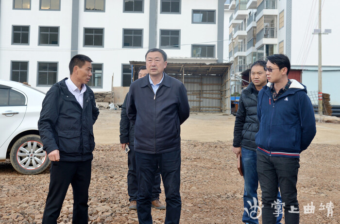 孙荣祥到娜姑镇调研白鹤滩水电站曲靖库区移民安置工作