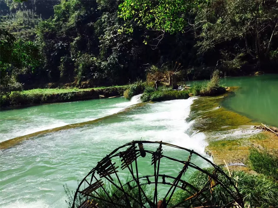 多依河景区是罗平县久负盛名的存在.