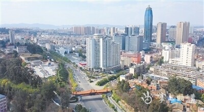 麒麟城区。许侃 摄 麒麟城区。许侃 摄