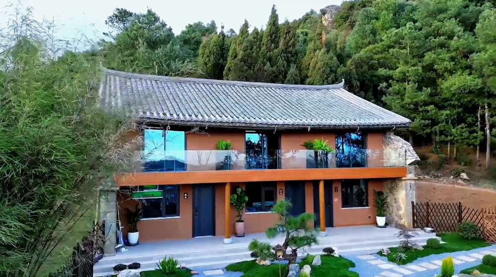 宣威火石盆松间民宿（2025年11月3日摄）。