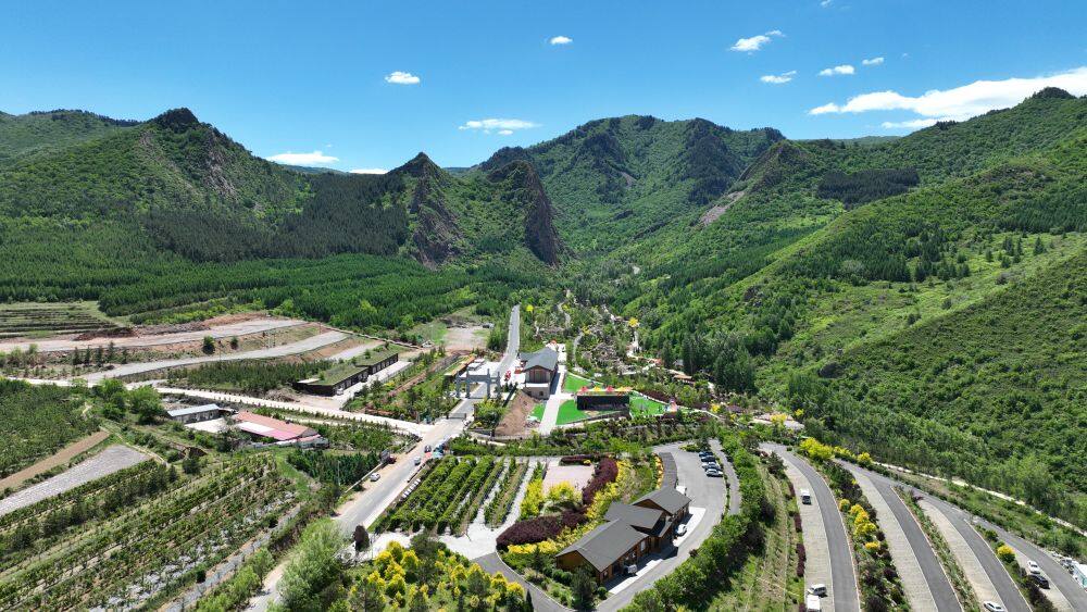 这是2025年6月4日拍摄的内蒙古赤峰市喀喇沁旗马鞍山。（受访者供图）