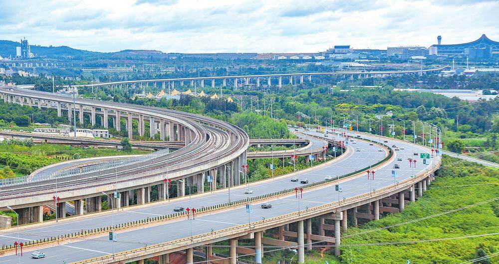 “绿美新城”加速崛起。 云南滇中新区供图